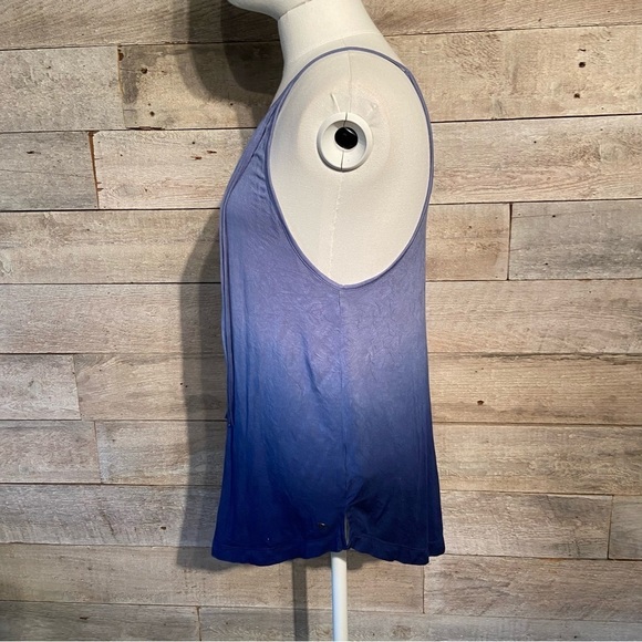 BNWOT American Eagle Outfitters blue ombré soft & sexy‎ tank top in  size small - Picture 6 of 10